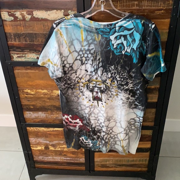 Fun printed vintage t-shirt - Picture 2 of 3